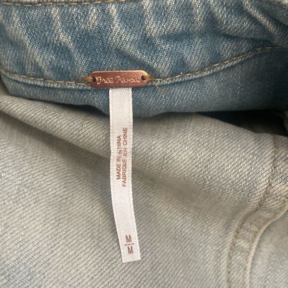 Free People Denim Tunic Top - Picture 5 of 5